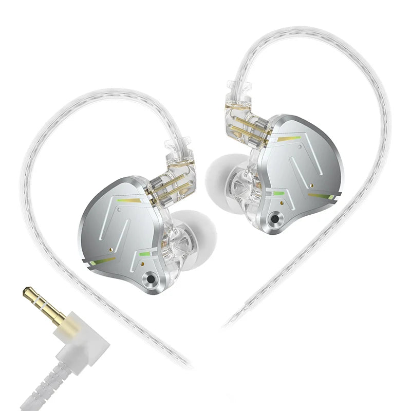 KZ ZST PRO X Hybrid Dynamic Balanced IEM in Ear Monitor Headphones 1DD 1BA HiFi Earphones Detachable Cable Audiophile Musician