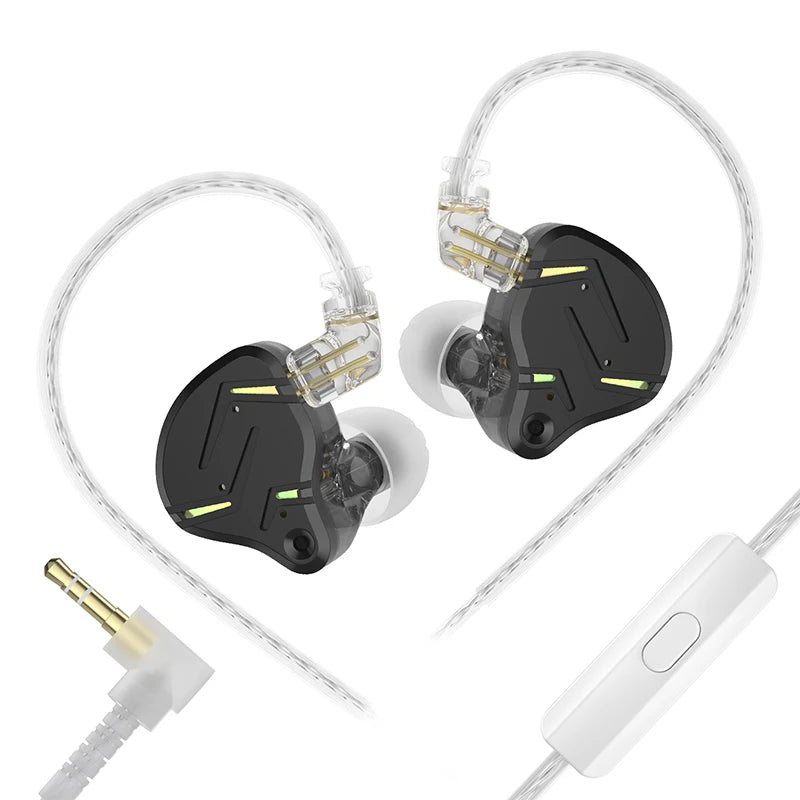 KZ ZST PRO X Hybrid Dynamic Balanced IEM in Ear Monitor Headphones 1DD 1BA HiFi Earphones Detachable Cable Audiophile Musician