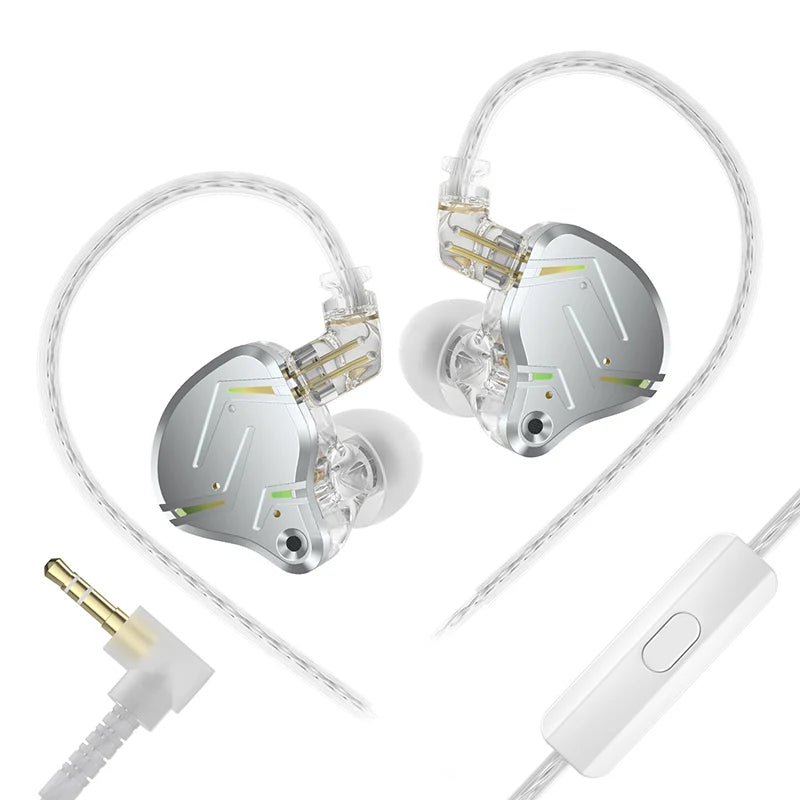 KZ ZST PRO X Hybrid Dynamic Balanced IEM in Ear Monitor Headphones 1DD 1BA HiFi Earphones Detachable Cable Audiophile Musician