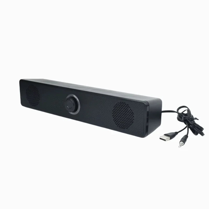 Computer Speaker Bar Stereo Sound Subwoofer Bluetooth Speaker For Macbook Laptop Notebook PC Music Player Wired Loudspeaker